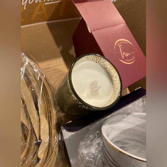 Ladies Coffee Mug Gift Set Candle Hair Towel Graduation Gift - Picture 7 of 9